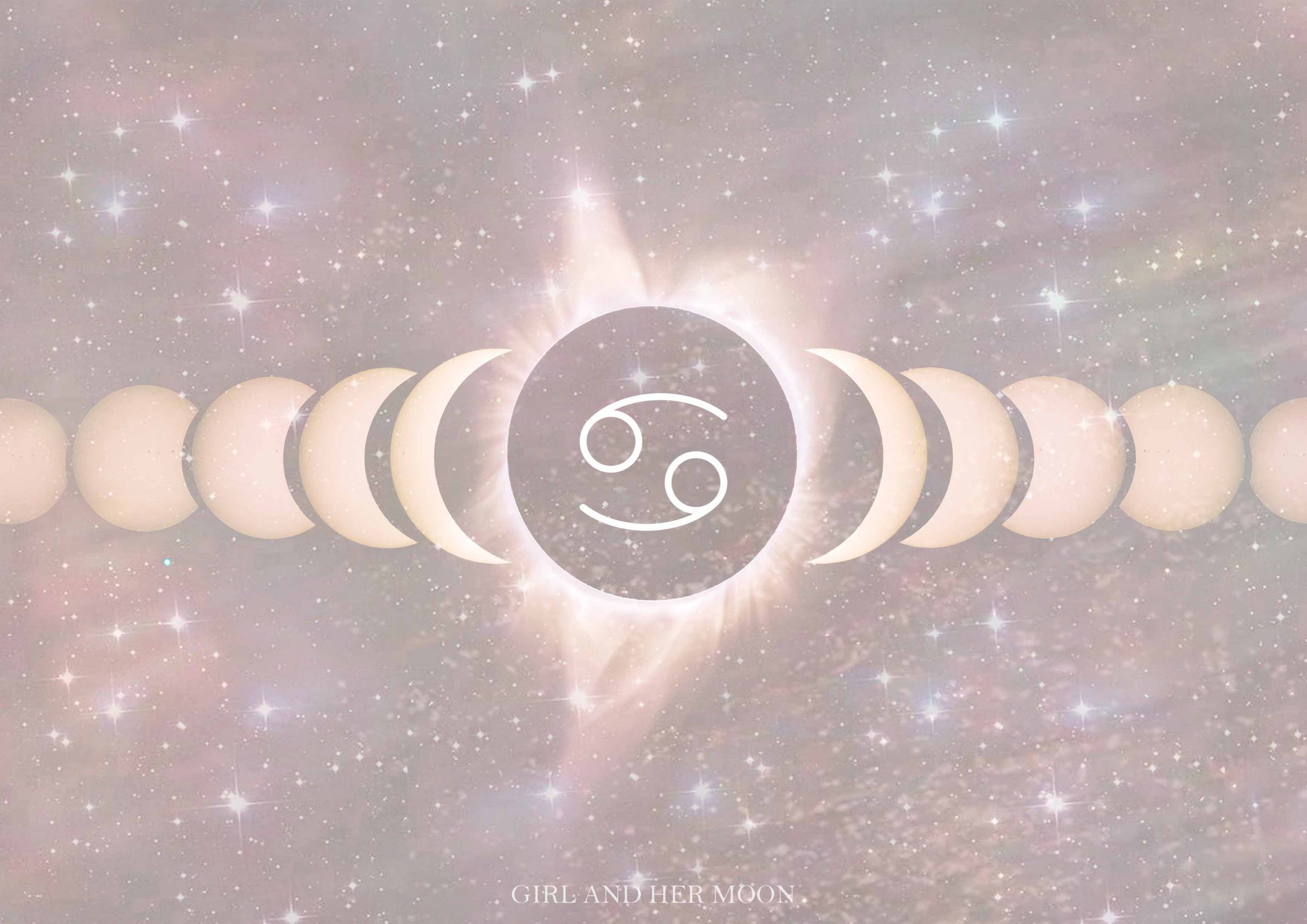 SOLAR ECLIPSE IN CANCER JUNE 2020: HAND IN HAND STEPPING INTO A NEW WORLD - GIRL AND HER MOON