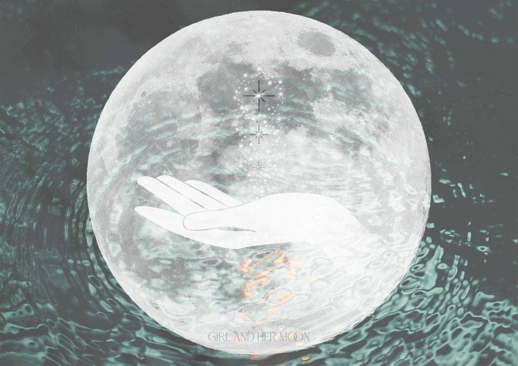 Pisces Full Moon September 2020 - Girl and Her Moon