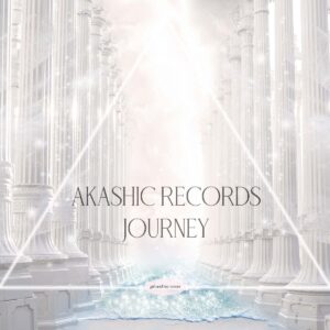 Akashic Records Journey Soul Work Girl and Her Moon