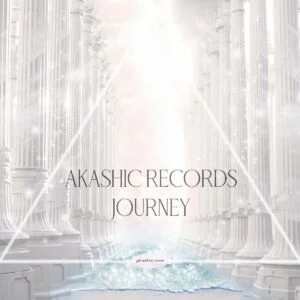 Akashic Records Journey Soul Work Girl and Her Moon