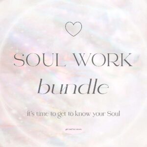 Soul Work Bundle Girl and Her Moon
