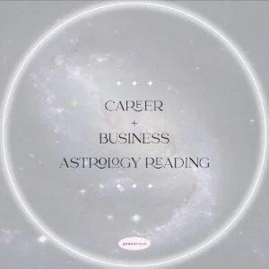 CAREER AND BUSINESS ASTROLOGY READING GIRL AND HER MOON