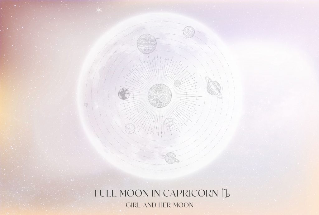 FULL MOON IN CAPRICORN JUNE 2021! ALL YOU NEED TO KNOW + RITUAL GIRL AND HER MOON