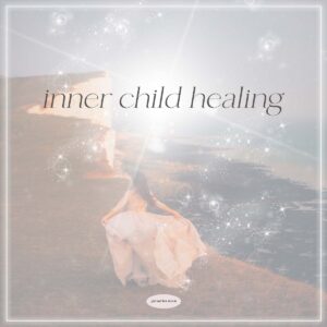 Inner Child Healing Soul Work - Girl and Her Moon