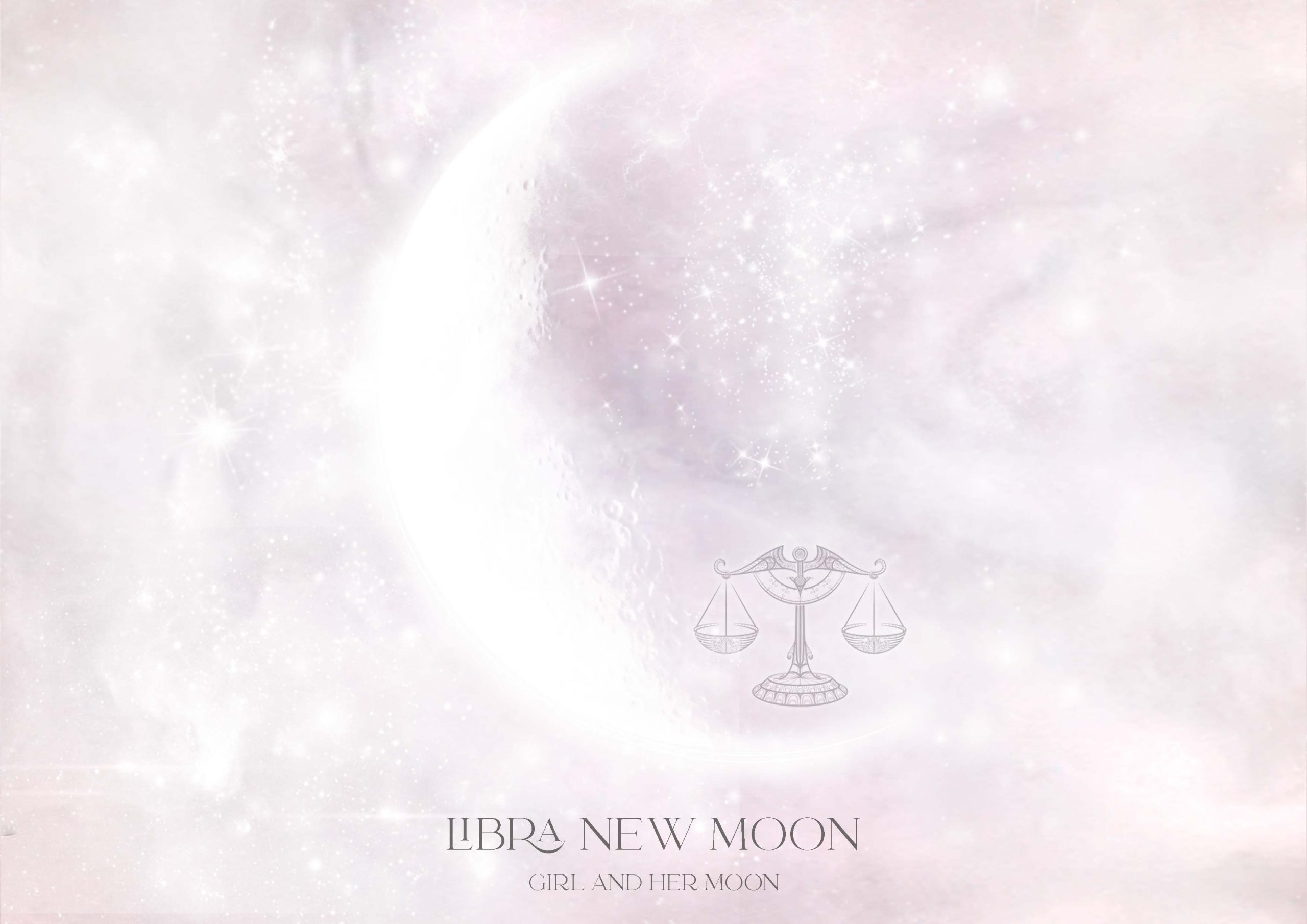 Libra New Moon October 2021 Ritual Girl and Her Moon