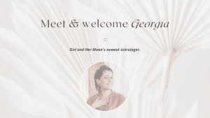 Welcome Georgia Astrology Readings Girl and Her Moon