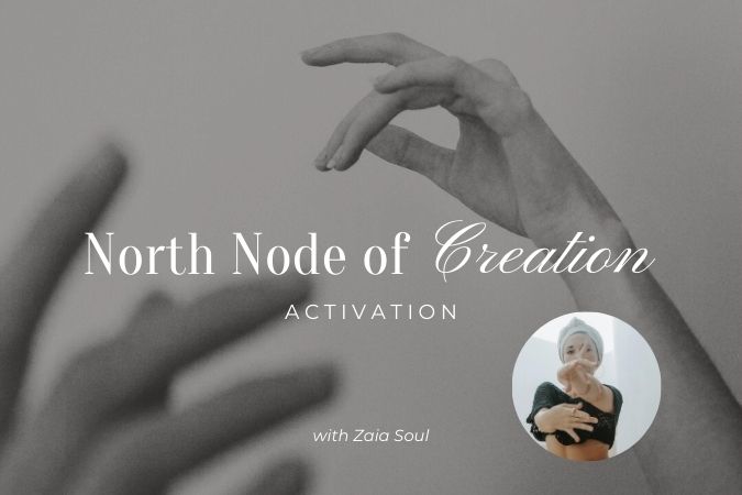 North Node of Creation Activation Girl and Her Moon