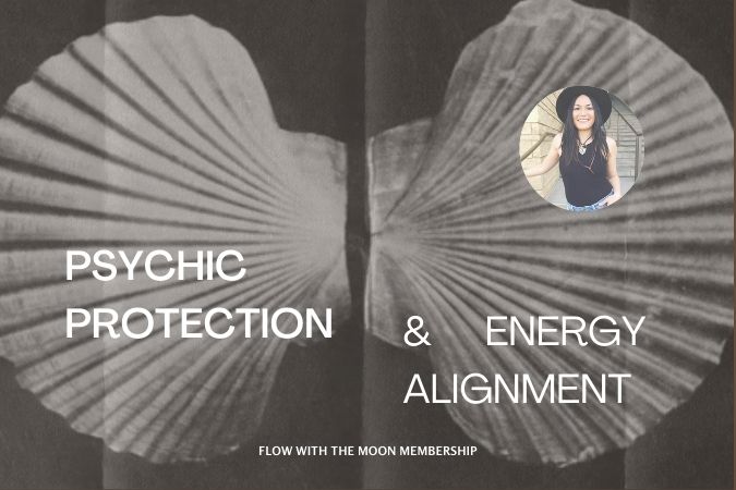 Psychic Protection Class Girl and Her Moon