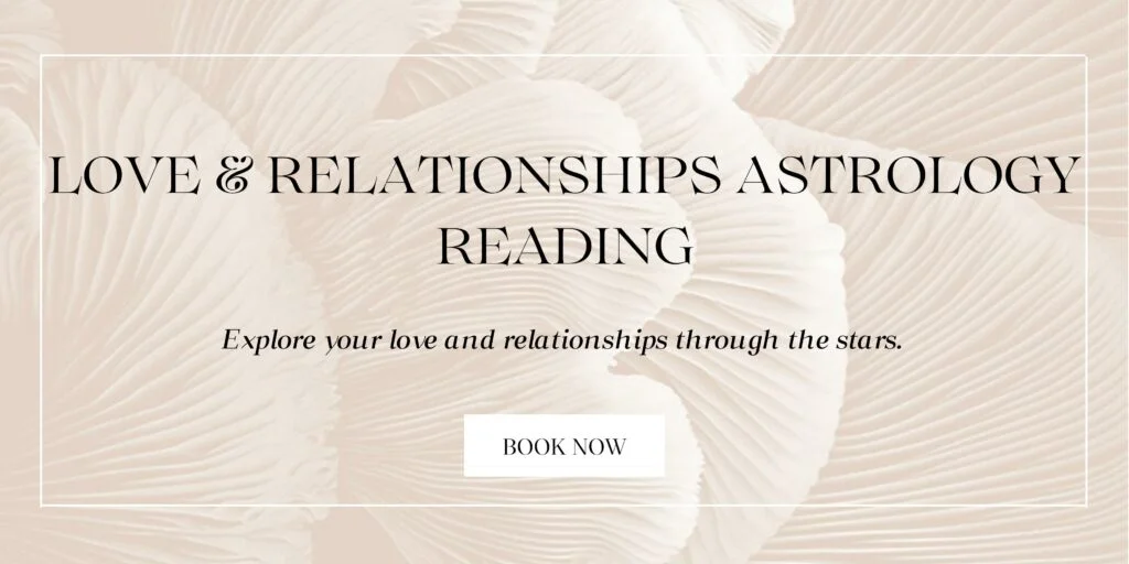 Love and Relationships Astrology Reading Girl and Her Moon