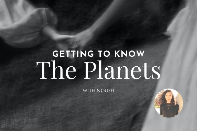 Getting to Know the Planets Astrology Class Girl and Her Moon
