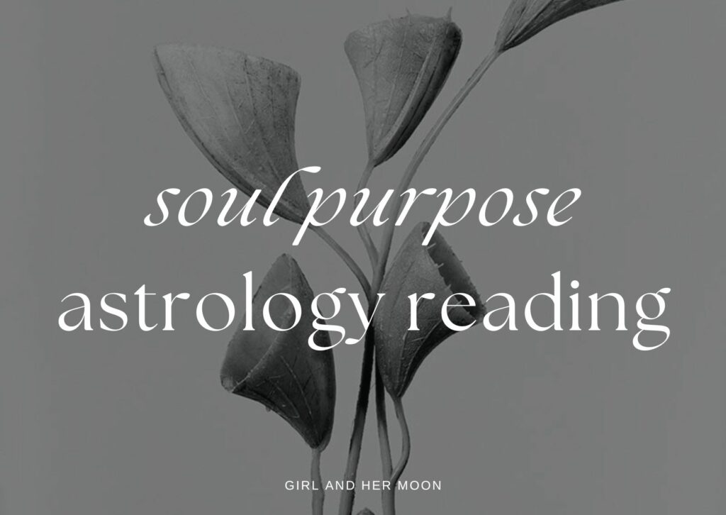 Soul Purpose Astrology Reading Girl and Her Moon