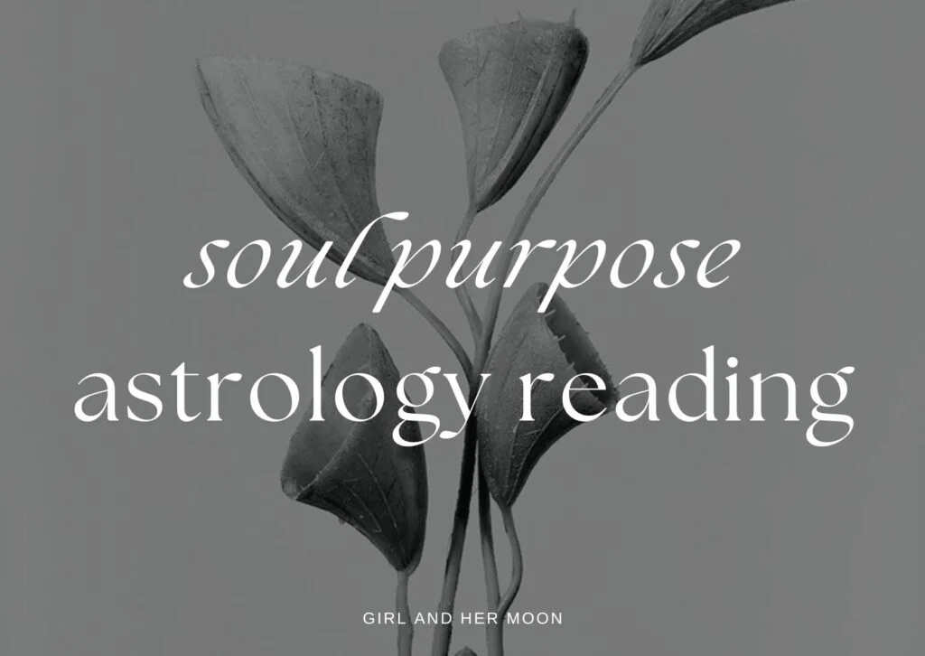 Soul Purpose Astrology Reading Girl and Her Moon