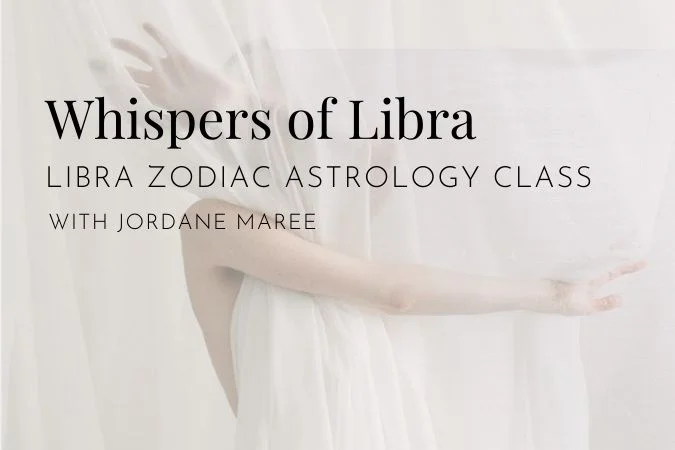 Libra Astrology Class Girl and Her Moon