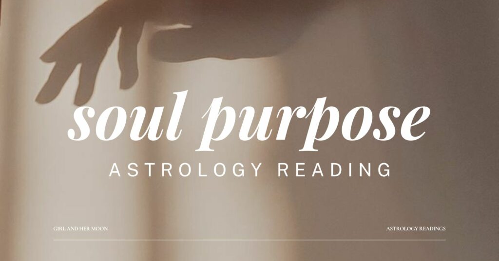 Soul Purpose Astrology Reading Girl and Her Moon