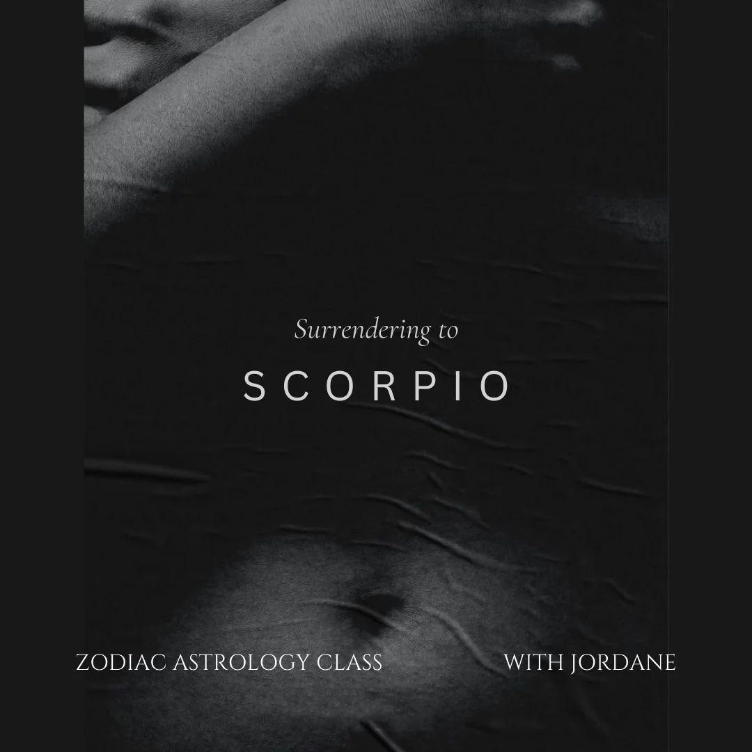 Scorpio Masterclass Girl and Her Moon