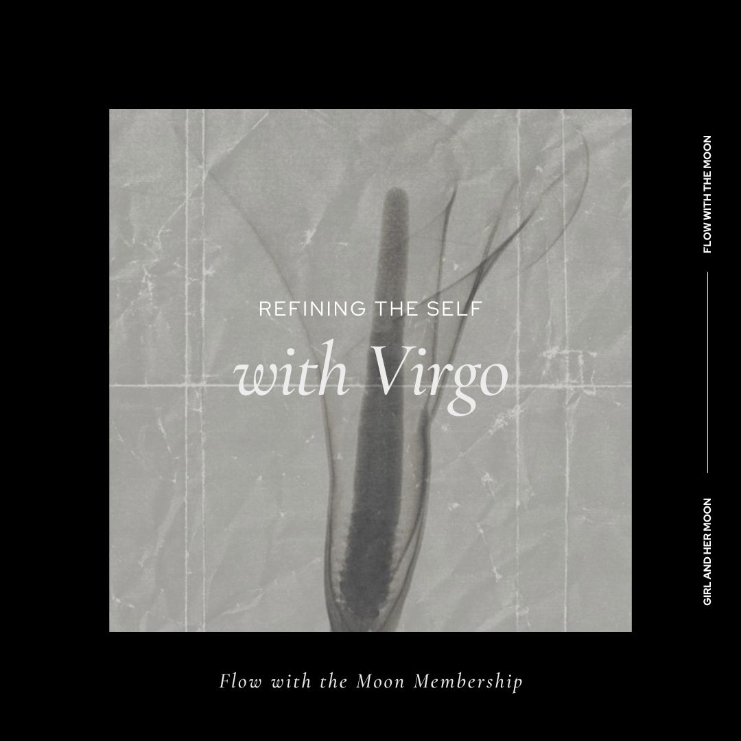 Virgo Astrology Class Girl and Her Moon