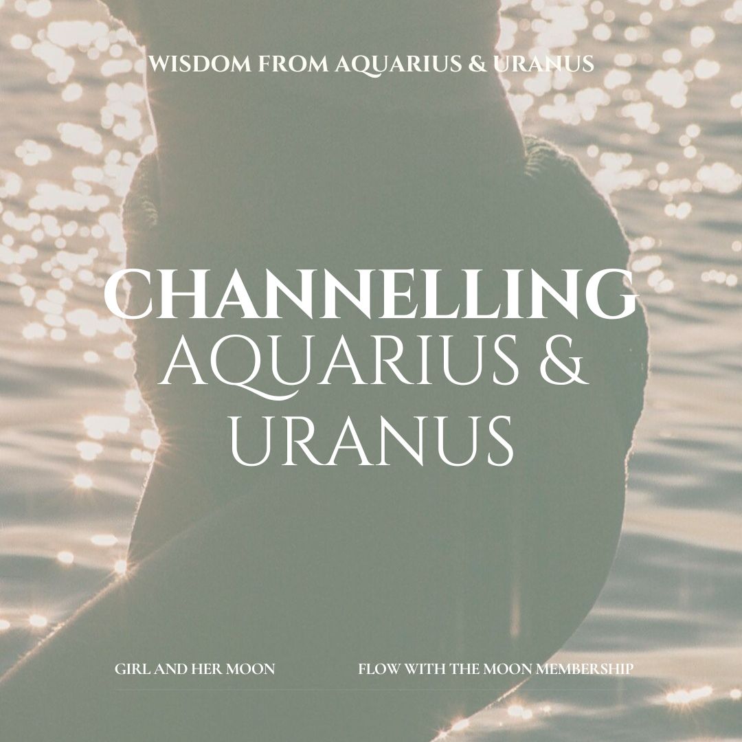 Aquarius Uranus Astrology Class Girl and Her Moon