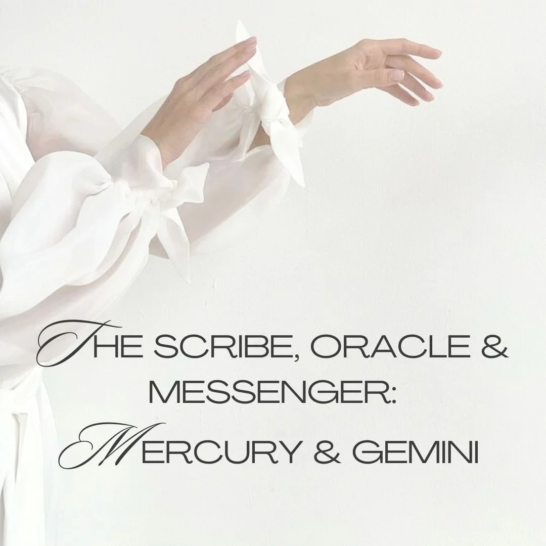 Gemini Mercury Astrology Class Girl and Her Moon