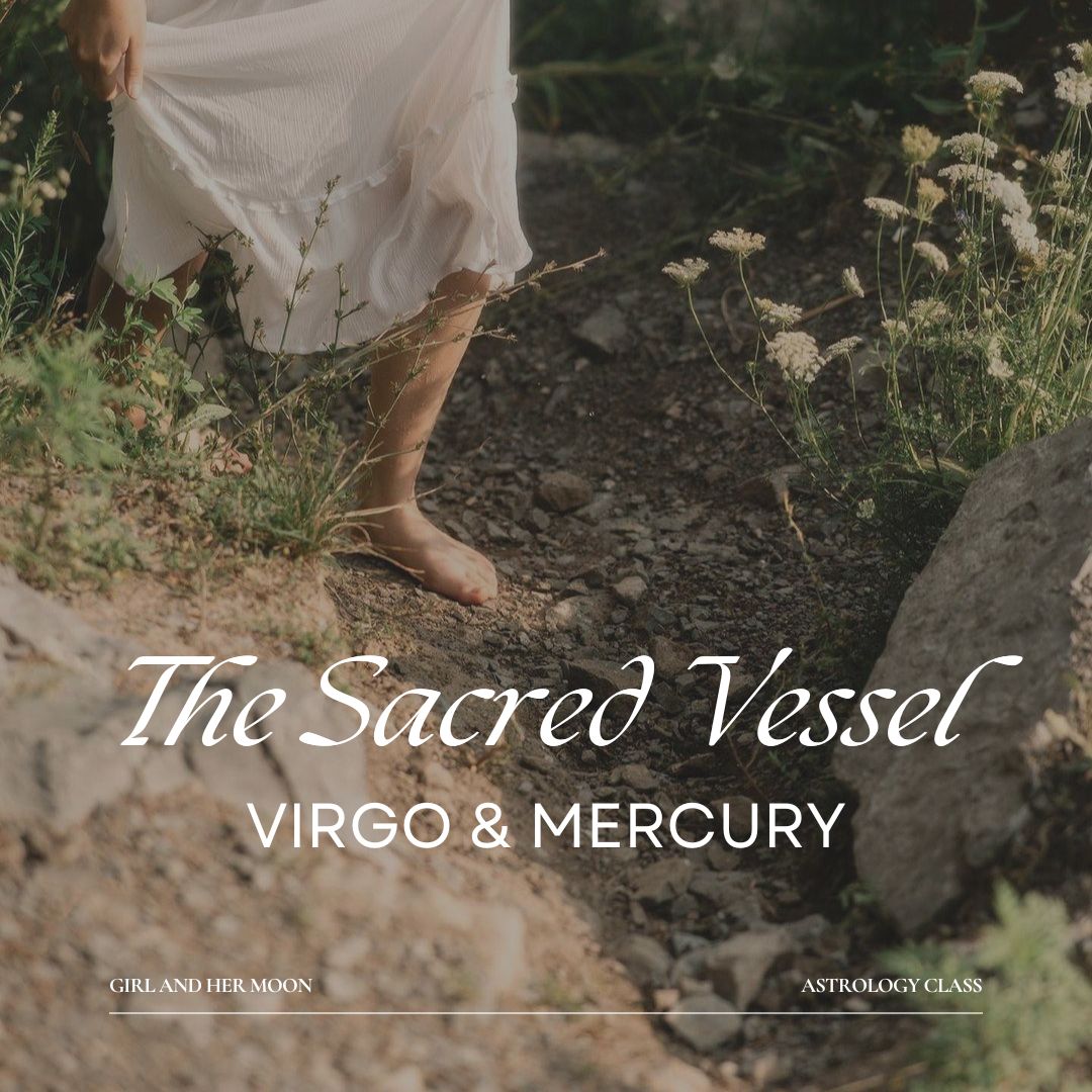 Virgo Astrology Class Girl and Her Moon