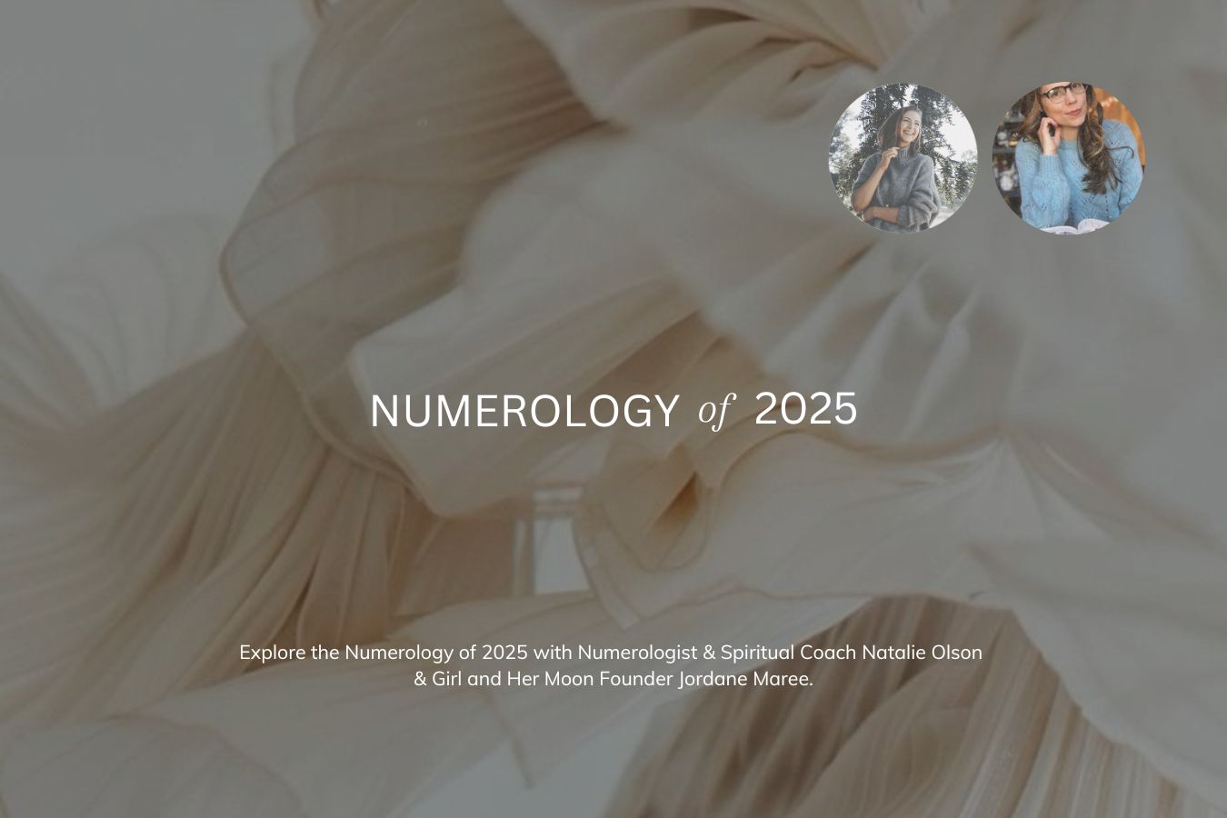 Numerology of 2025 A Workshop Girl and Her Moon