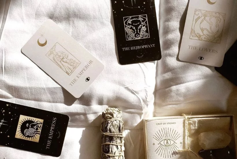 Tarot Card Meanings Girl and Her Moon