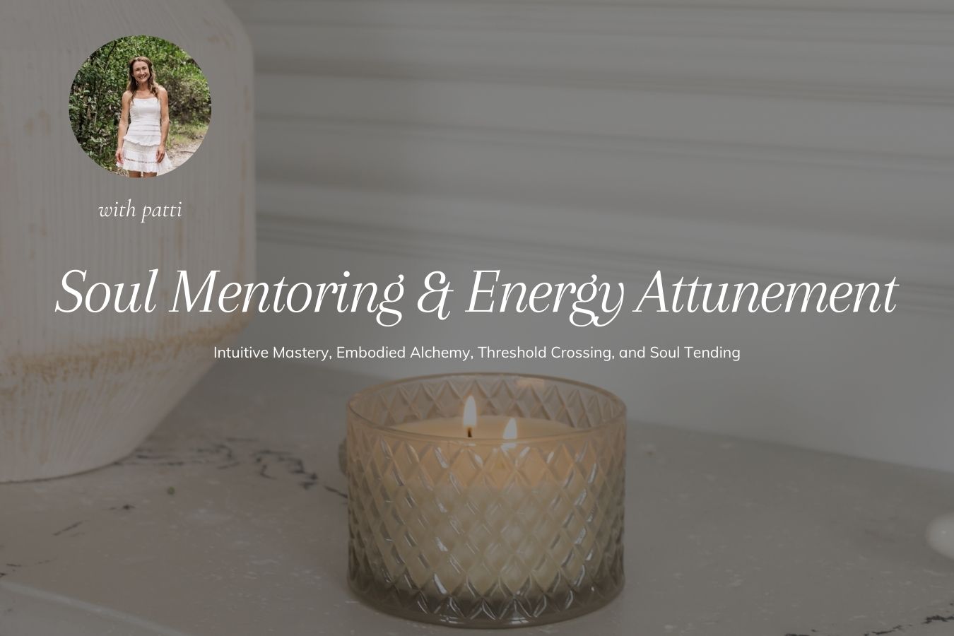 Soul Mentoring & Energy Attunement Girl and Her Moon