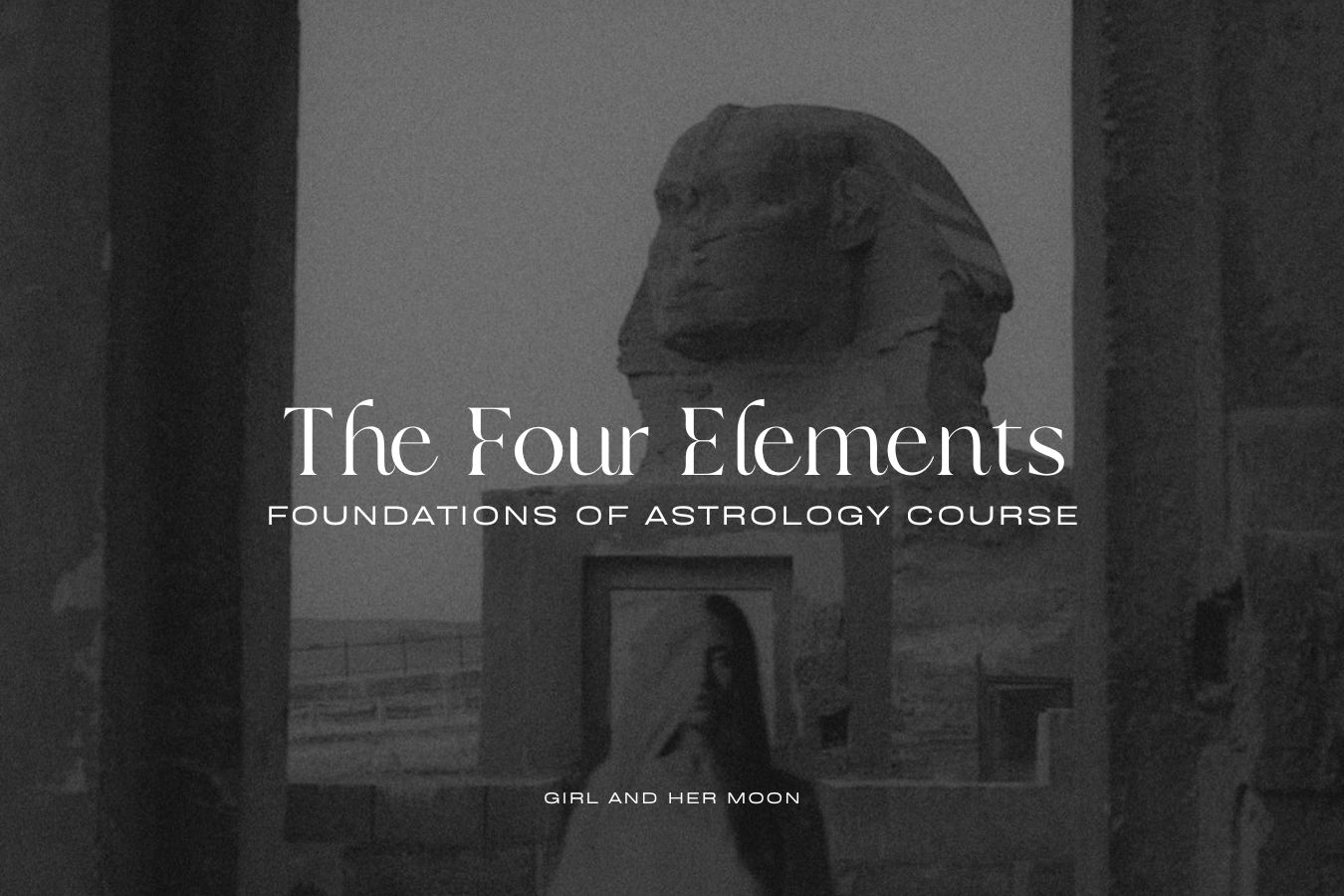 Four Elements Girl and Her Moon