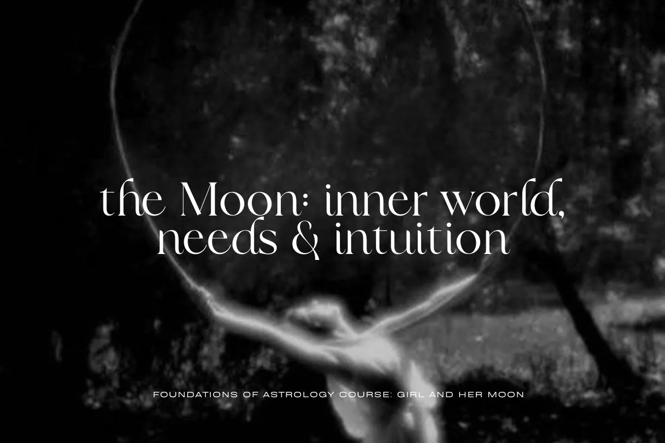 Moon 2 Girl and Her Moon