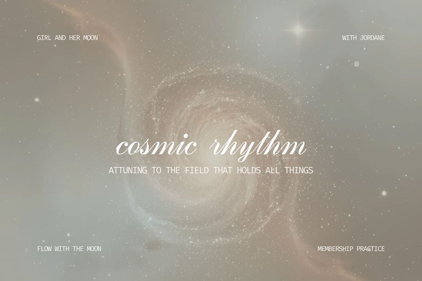 Cosmic Rhythm Girl and Her Moon Library Page