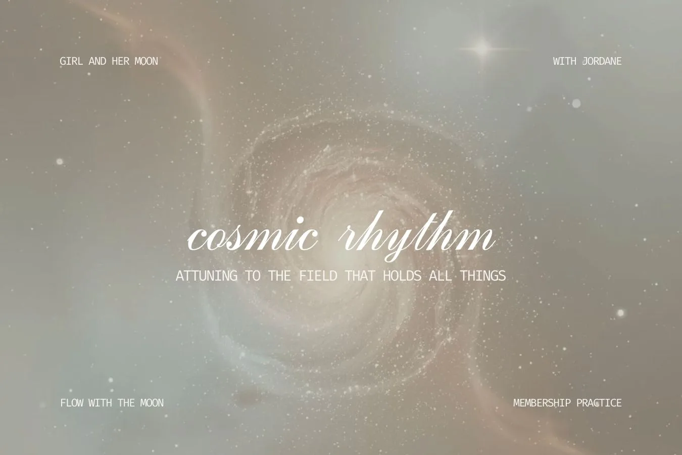 Cosmic Rhythm Girl and Her Moon Library Page