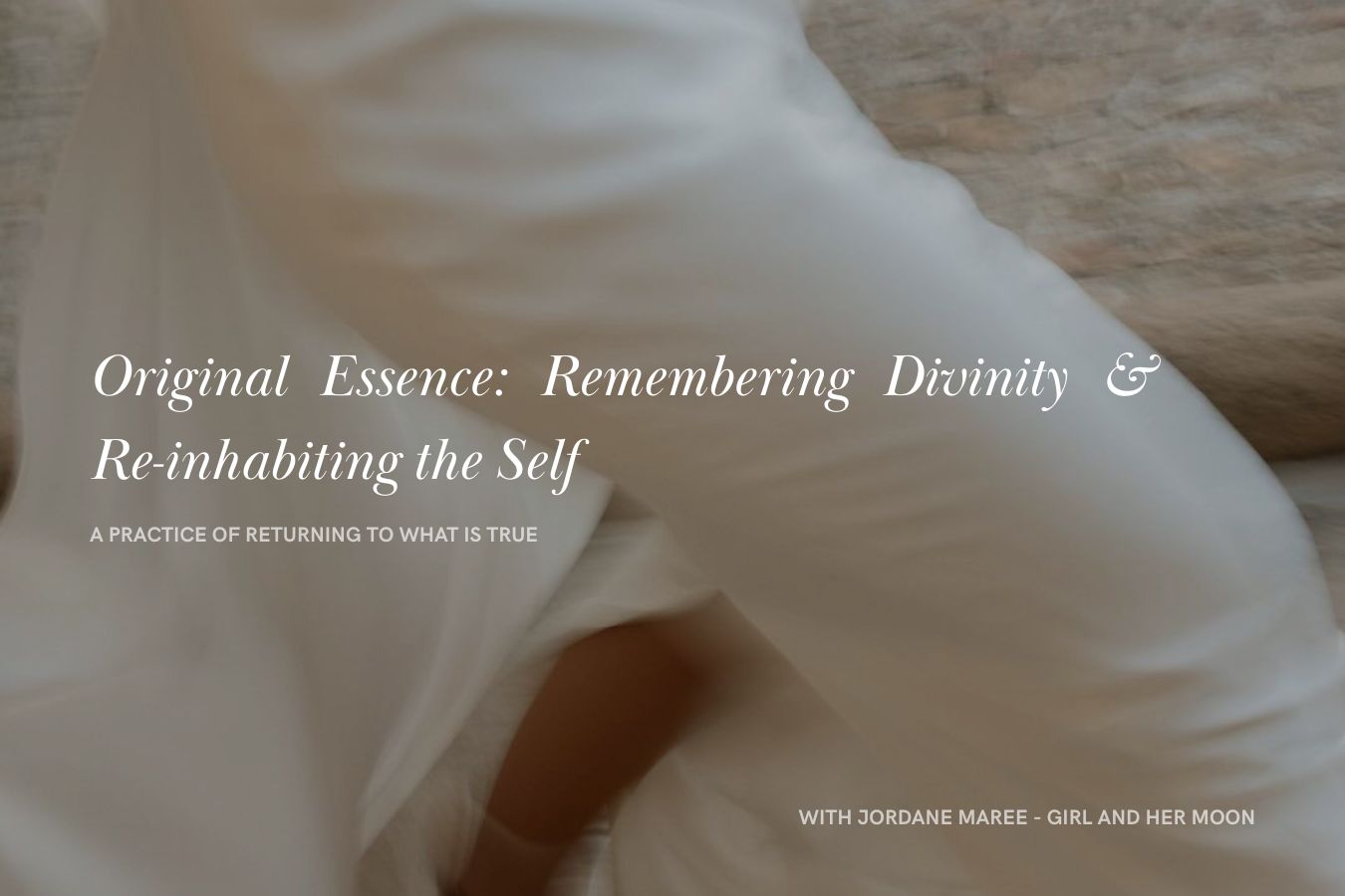 Original Essence Remembering Divinity & Re-inhabiting the Self Girl and Her Moon Library Page
