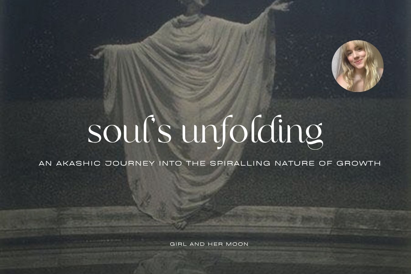 Library Page Soul’s Unfolding Girl and Her Moon
