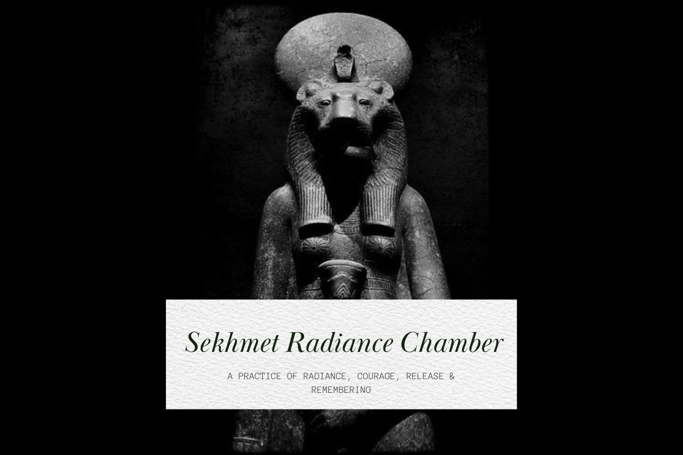 Sekhmet Radiance Chamber Library Page