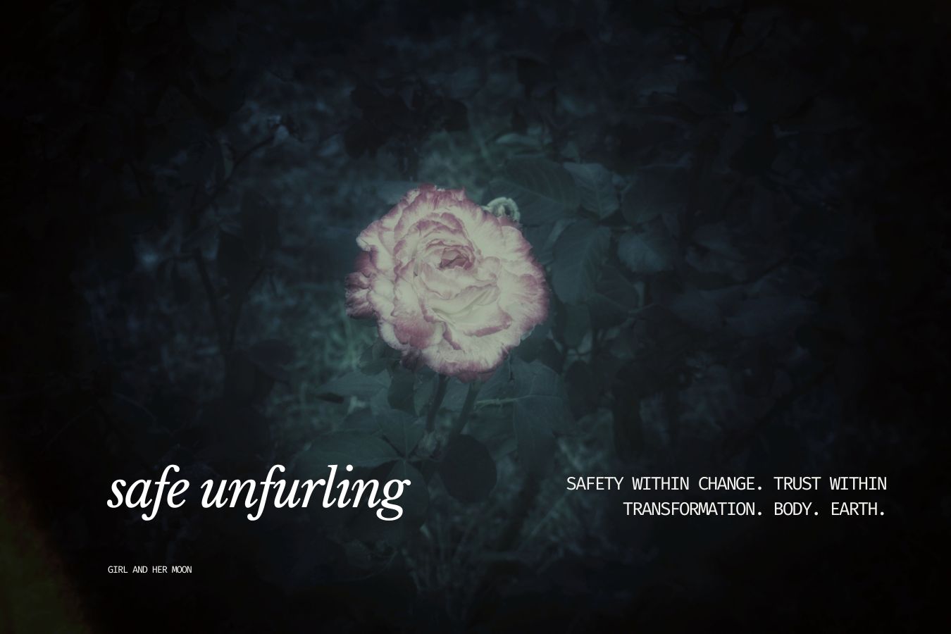 Safe Unfurling Girl and Her Moon Library Page
